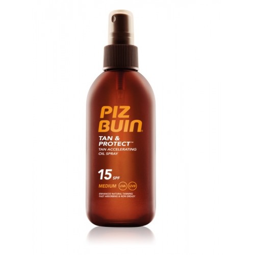 Piz Buin Oil Tan & Protect Spray SPF15 150ml